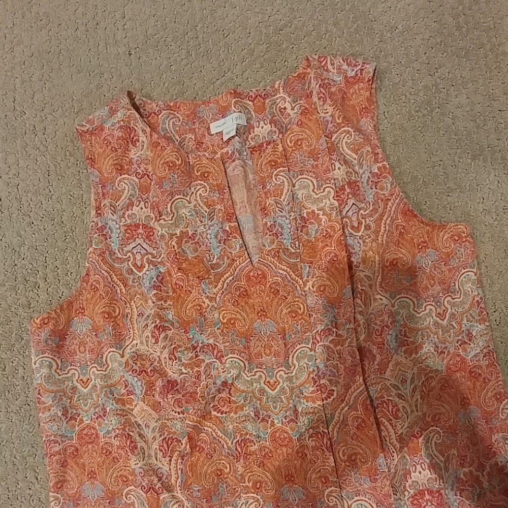 J Jill linen summer dress